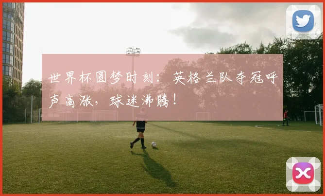 世界杯圆梦时刻：英格兰队夺冠呼声高涨，球迷沸腾！